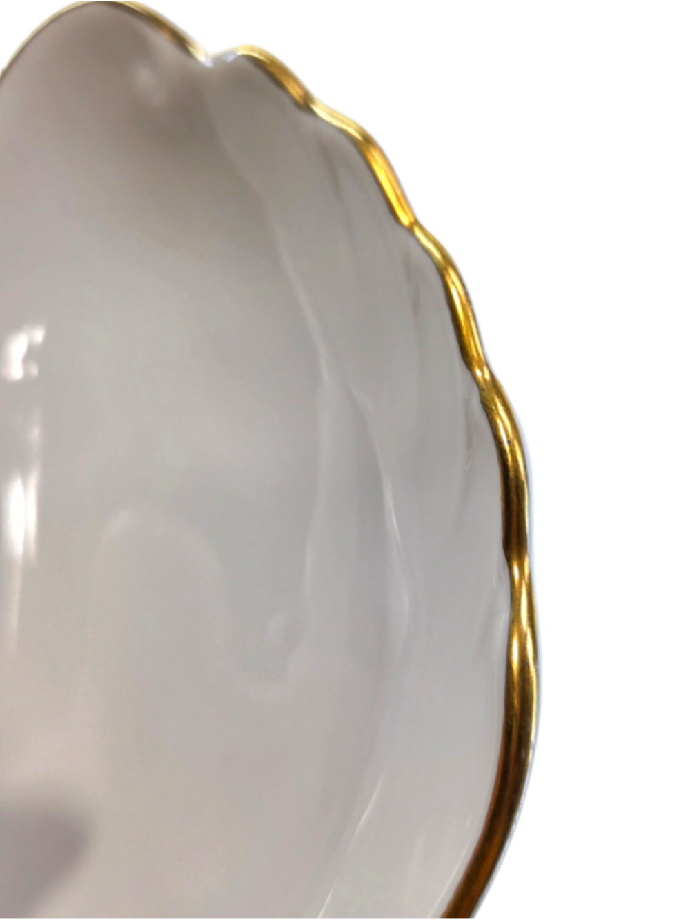 Vintage Georges Briard Coquille D'Or Gold Trim Handled Relish Dish - Picture 5 of 8